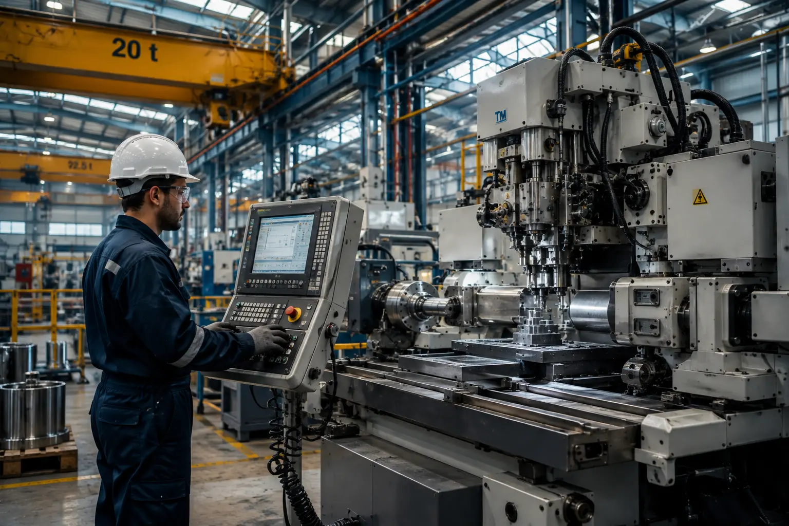 Ingeniero trabajando