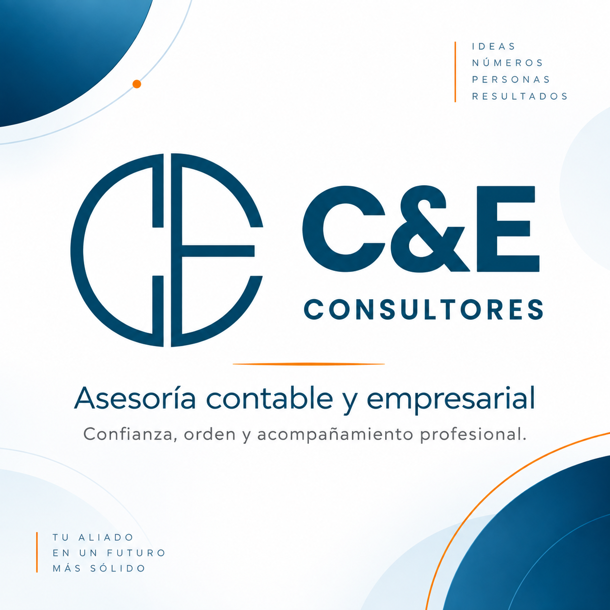 Aplicación de identidad visual de C&E Consultores
