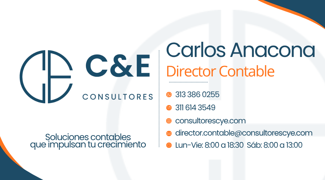 Tarjeta corporativa de C&E Consultores