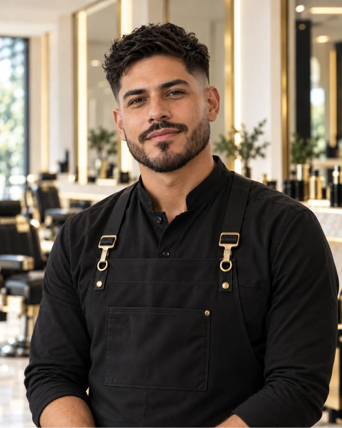 Mateo Ríos, barbero BARÓN 73