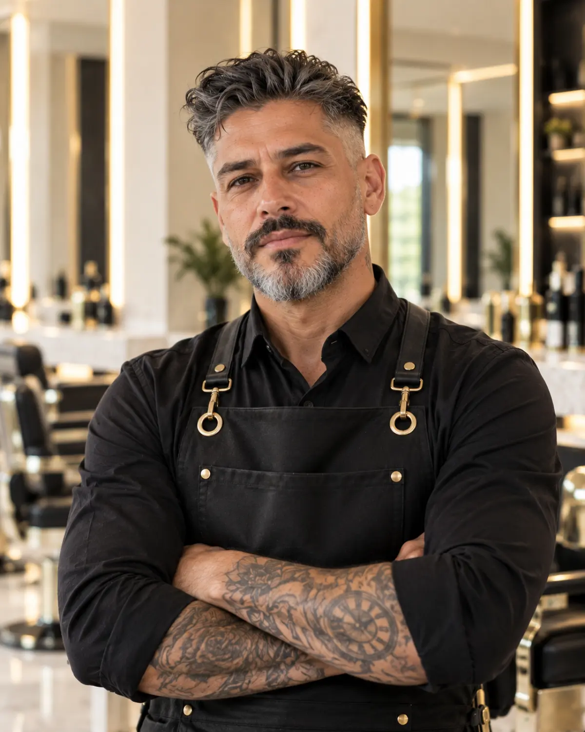 Julián Torres, barbero BARÓN 73